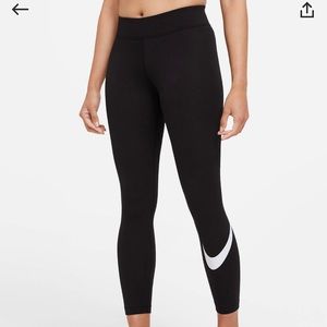 Nike swoosh leggings